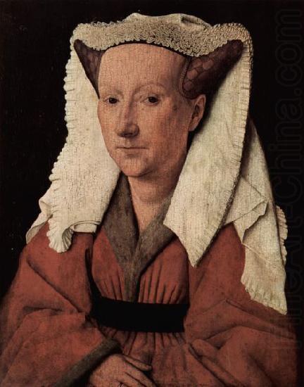 Portrait of Margarete van Eyck, Jan Van Eyck